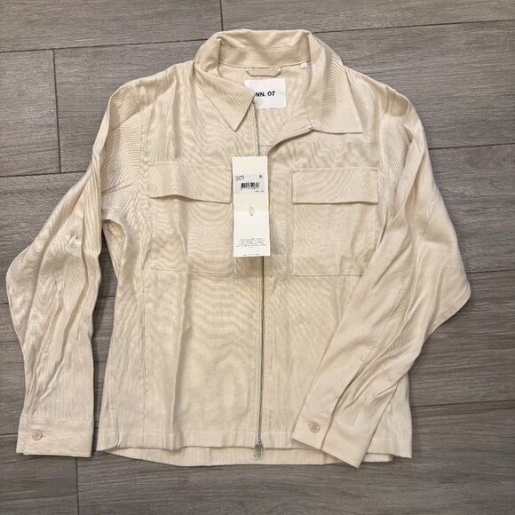 CONSCIOUSLY CRAFTED NN07 Alban 1808 LENZING™ ECOVERO™ and Linen-Blend Jacket - Picture 2 of 3